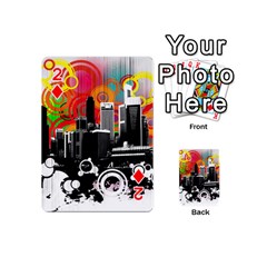 City Town Playing Cards 54 (Mini) from ArtsNow.com Front - Diamond2