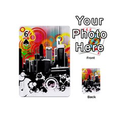 City Town Playing Cards 54 (Mini) from ArtsNow.com Front - Spade6