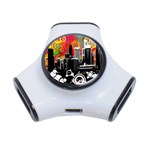 City Town 3-Port USB Hub