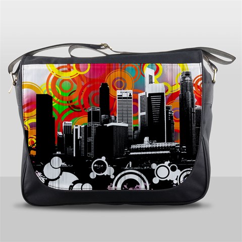 City Town Messenger Bag from ArtsNow.com Front