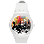 City Town Round Plastic Sport Watch (M)