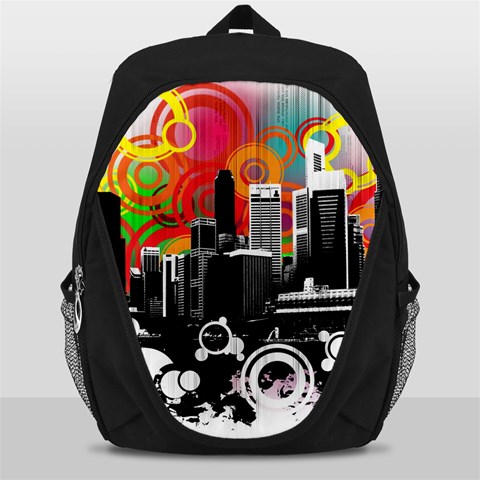 City Town Backpack Bag from ArtsNow.com Front