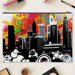 City Town Cosmetic Bag (XXXL) from ArtsNow.com Back