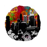 City Town Standard 15  Premium Round Cushion 