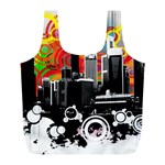 City Town Full Print Recycle Bag (L)