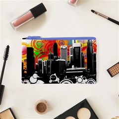 City Town Cosmetic Bag (XS) from ArtsNow.com Front