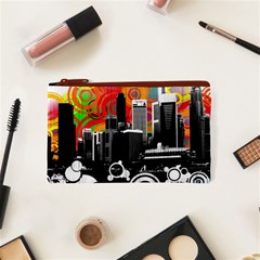 City Town Cosmetic Bag (XS) from ArtsNow.com Front