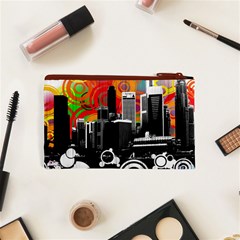 City Town Cosmetic Bag (XS) from ArtsNow.com Back