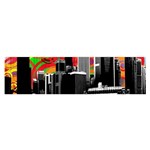 City Town Satin Scarf (Oblong)