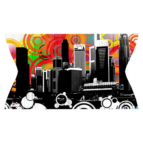 City Town Yoga Cropped Leggings from ArtsNow.com Waistband Front