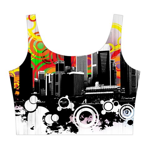 City Town Midi Sleeveless Dress from ArtsNow.com Top Front