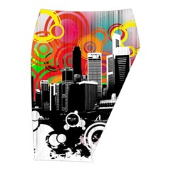 City Town Midi Wrap Pencil Skirt from ArtsNow.com  Front Right 