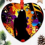 Clap Girl Ornament (Heart)