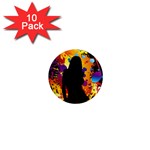 Clap Girl 1  Mini Magnet (10 pack) 