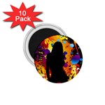 Clap Girl 1.75  Magnet (10 pack) 