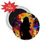 Clap Girl 2.25  Magnet (10 pack)
