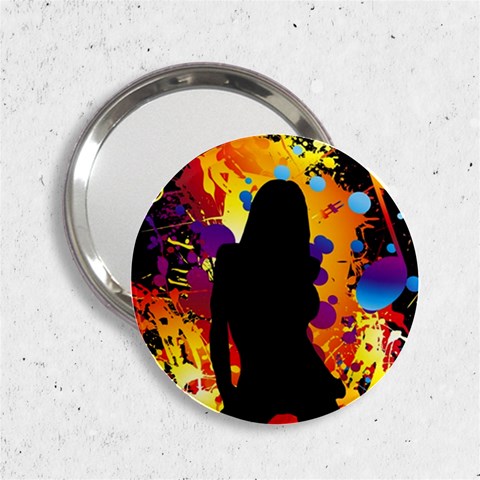 Clap Girl 2.25  Handbag Mirror from ArtsNow.com Front