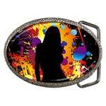 Clap Girl Belt Buckle