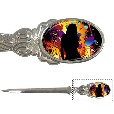 Clap Girl Letter Opener from ArtsNow.com Front