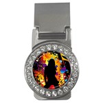 Clap Girl Money Clip (CZ)