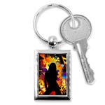 Clap Girl Key Chain (Rectangle)