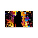 Clap Girl Sticker Rectangular (100 pack)