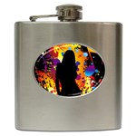 Clap Girl Hip Flask (6 oz)