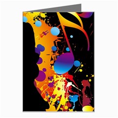 Clap Girl Greeting Card from ArtsNow.com Left