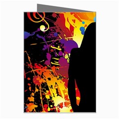 Clap Girl Greeting Card from ArtsNow.com Right