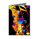 Clap Girl Mini Greeting Card