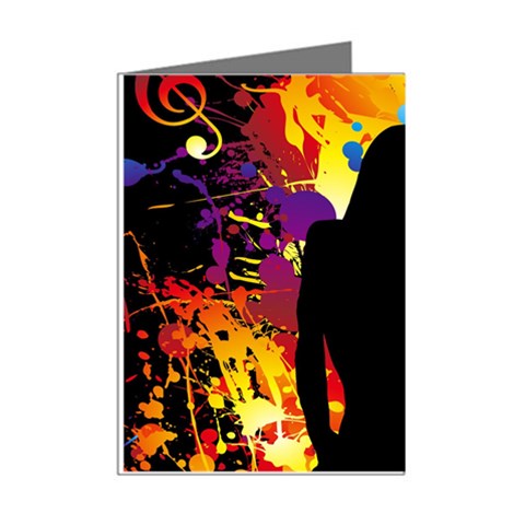 Clap Girl Mini Greeting Cards (Pkg of 8) from ArtsNow.com Right