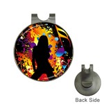 Clap Girl Golf Ball Marker Hat Clip