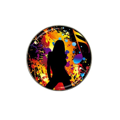 Clap Girl Hat Clip Ball Marker (4 pack) from ArtsNow.com Front