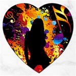 Clap Girl Jigsaw Puzzle (Heart)