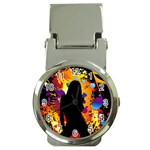 Clap Girl Money Clip Watch