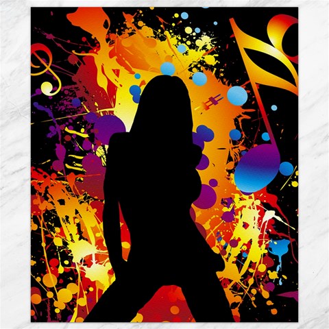 Clap Girl Canvas 8  x 10  from ArtsNow.com 8.15 x9.66  Canvas - 1