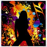 Clap Girl Canvas 12  x 12 