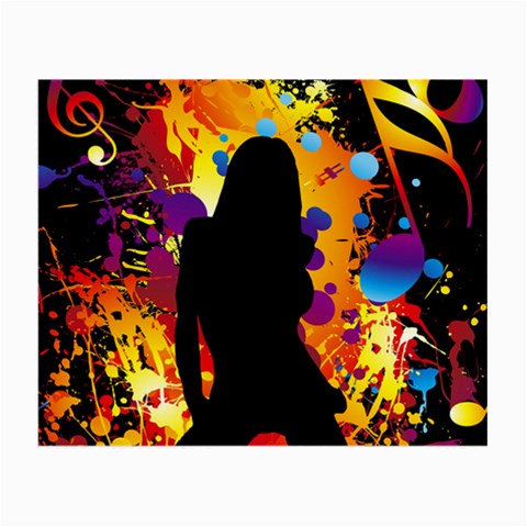 Clap Girl Small Glasses Cloth (2 Sides) from ArtsNow.com Front
