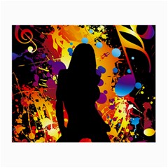 Clap Girl Small Glasses Cloth (2 Sides) from ArtsNow.com Back