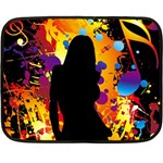 Clap Girl Double Sided Fleece Blanket (Mini)