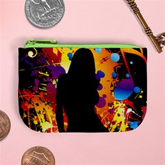 Clap Girl Mini Coin Purse from ArtsNow.com Front