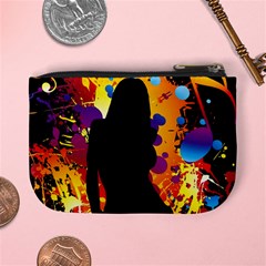 Clap Girl Mini Coin Purse from ArtsNow.com Back