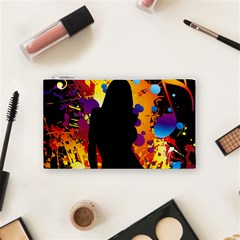 Clap Girl Cosmetic Bag (Small) from ArtsNow.com Front