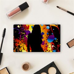Clap Girl Cosmetic Bag (Small) from ArtsNow.com Back