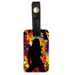 Clap Girl Luggage Tag (one side)