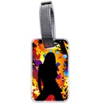 Clap Girl Luggage Tag (two sides)