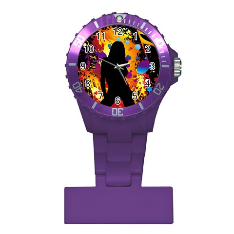 Clap Girl Plastic Nurses Watch from ArtsNow.com Front