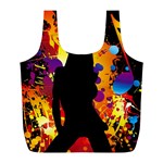 Clap Girl Full Print Recycle Bag (L)