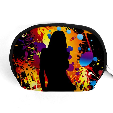 Clap Girl Accessory Pouch (Medium) from ArtsNow.com Front