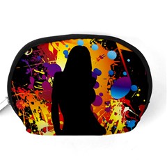 Clap Girl Accessory Pouch (Medium) from ArtsNow.com Back